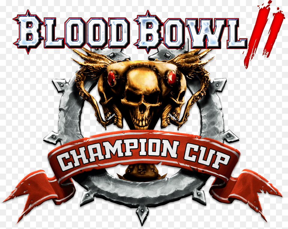 Champion Cup Logo Blood Bowl, Emblem, Symbol, Adult, Wedding Free Png