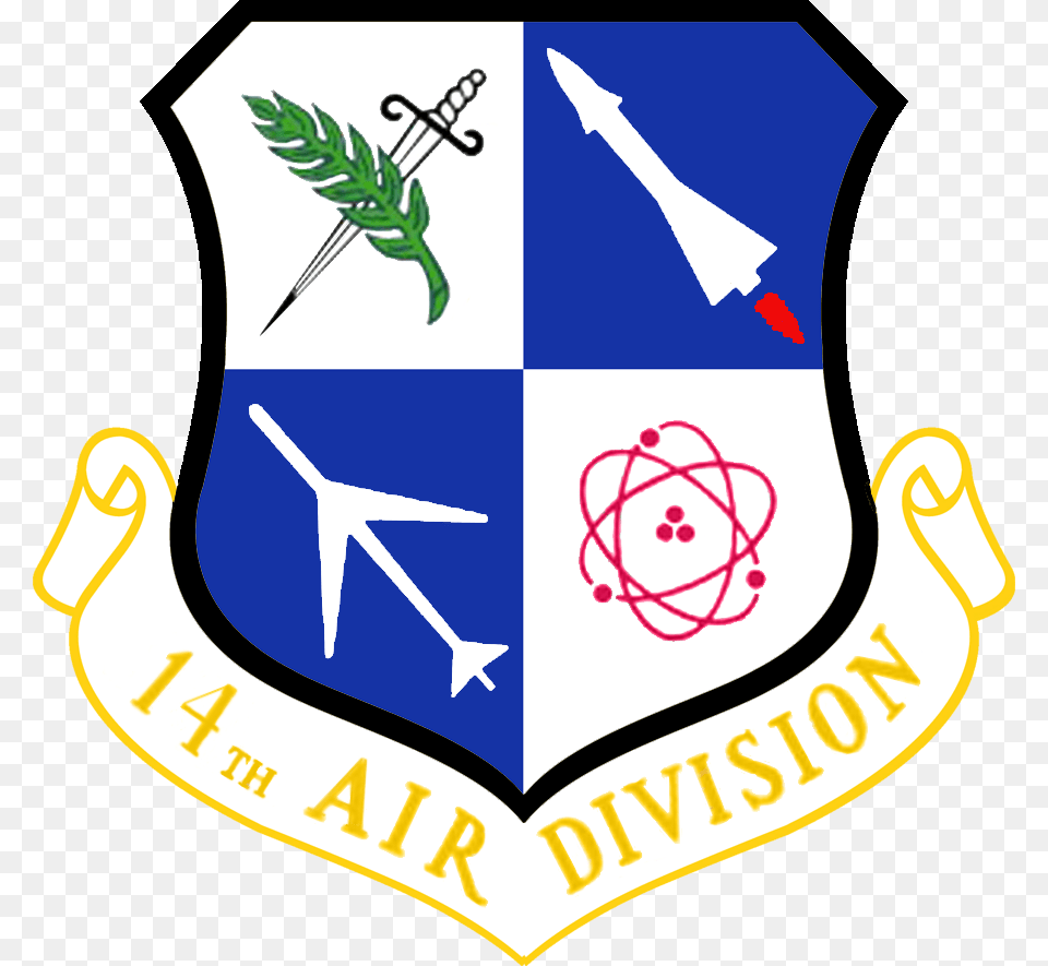 14th Air Division Usaf Division, Armor, Logo, Shield, Emblem Free Transparent Png