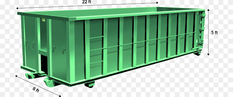 15 Yard Roll Off Container, Hot Tub, Tub, Shipping Container Free Transparent Png