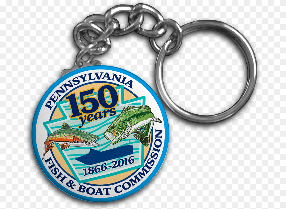 150th Anniversary Round Key Chain, Badge, Logo, Symbol, Animal Png Image