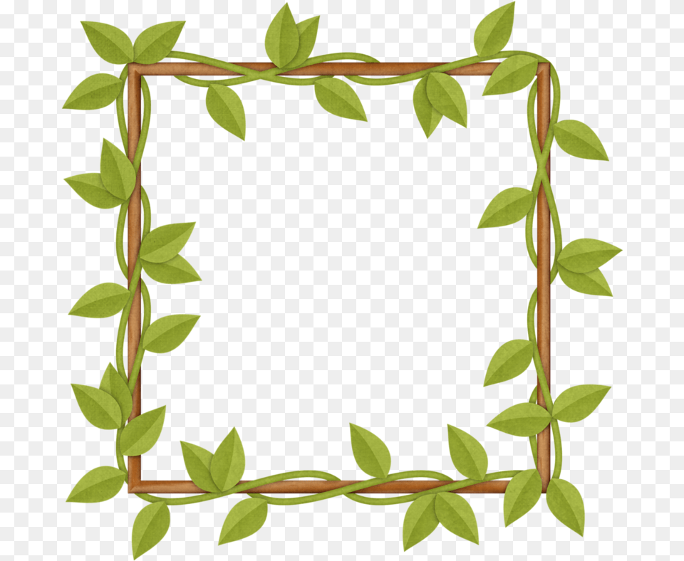 1522cb 643d93af Orig Vine Frame Transparent, Leaf, Plant, Green, Pattern Png