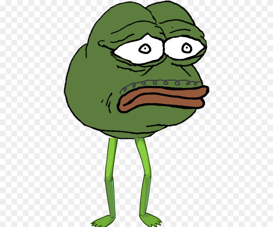 Pepe, Green, Person, Face, Head Png