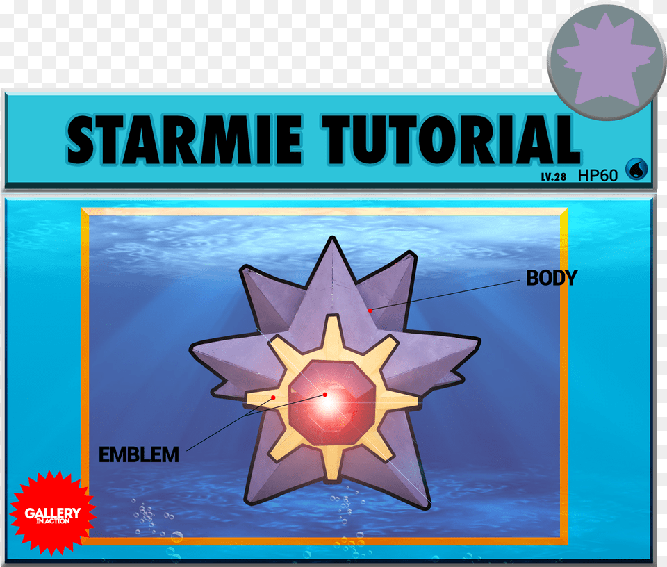 Starmie, Star Symbol, Symbol, Outdoors, Nature Free Png Download