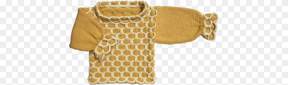 Honeycomb Pattern, Clothing, Knitwear, Sweater Png Image