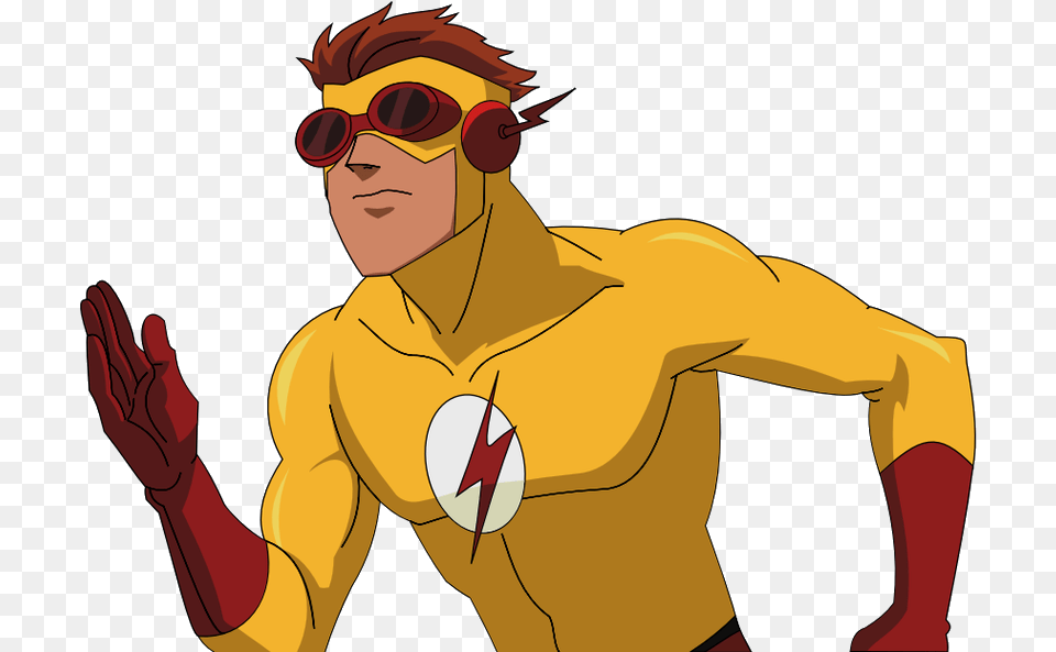 Kid Flash, Person, Adult, Man, Male Free Png
