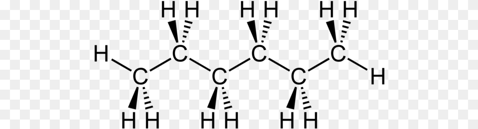 157 Pixels Hexane 3d Model, Gray Free Transparent Png