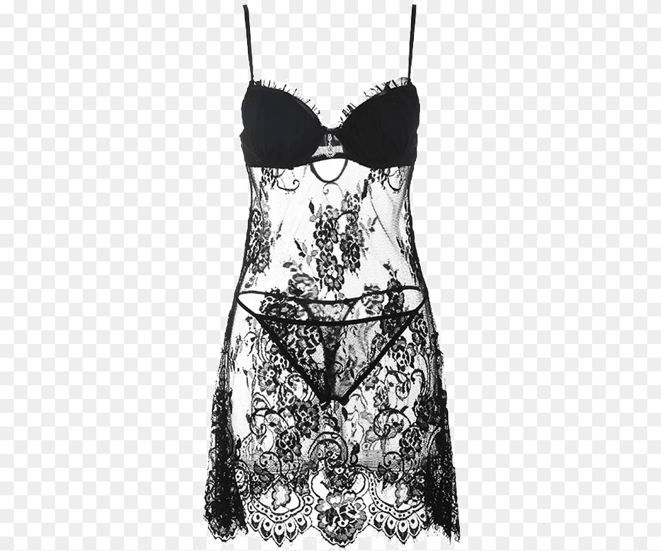 Lace Transparent, Clothing, Underwear, Lingerie, Wedding Free Png Download