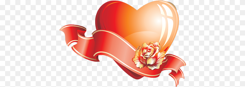 Heart, Art, Graphics, Plant, Rose Png