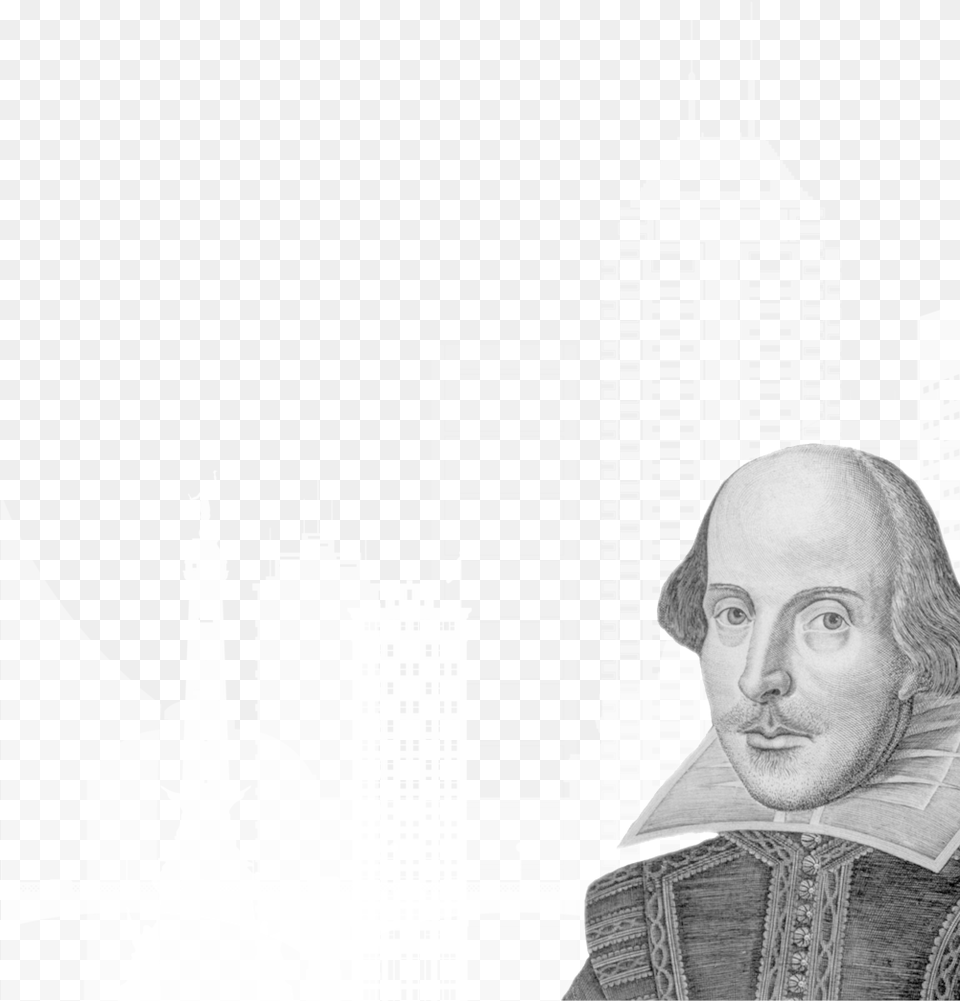 Shakespeare, Art, City, Drawing, Adult Free Png Download