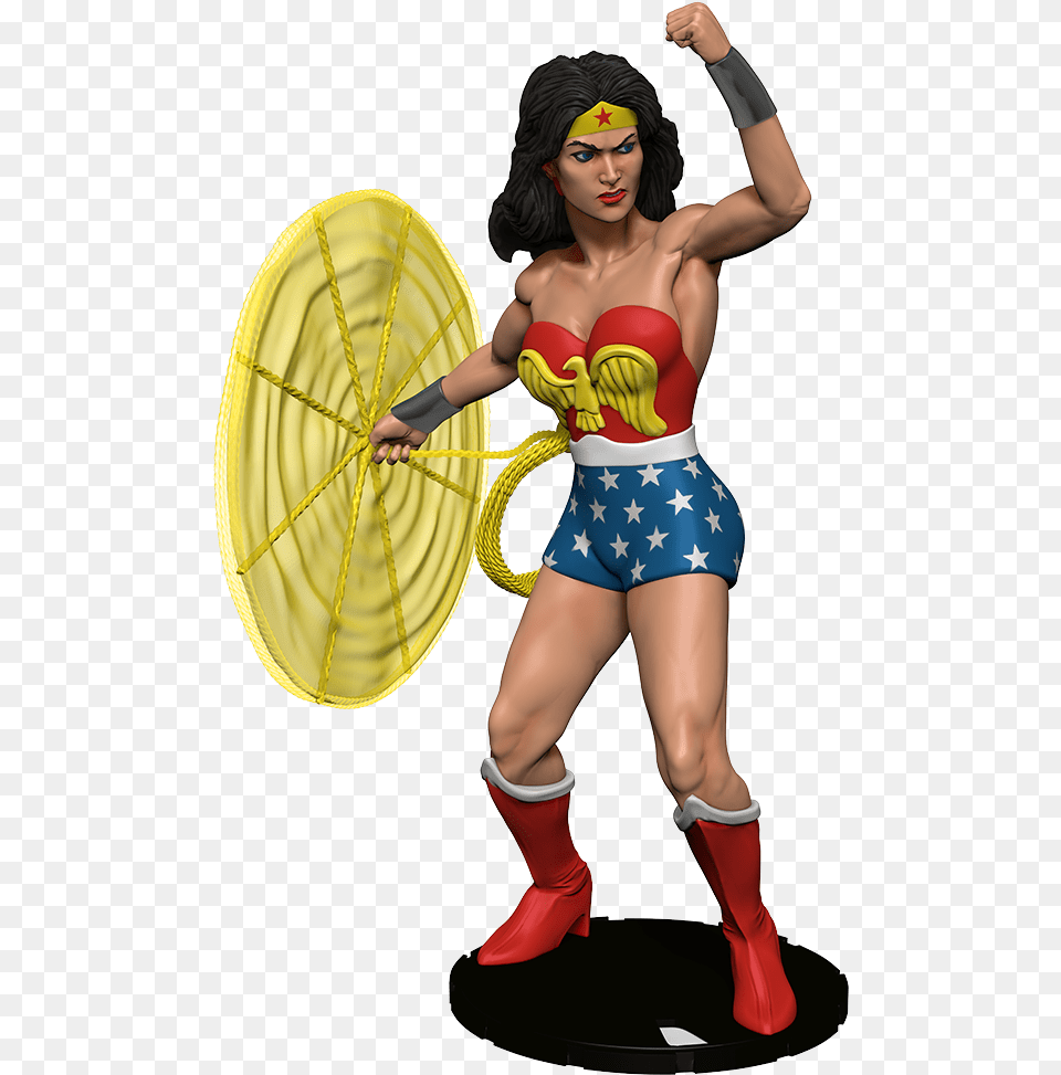 15th Anniversary Elseworlds Colossal Wonder Woman Case Dc Heroclix 15th Anniversary Elseworlds, Adult, Person, Female, Costume Png