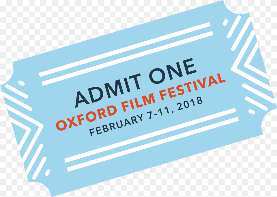 15th Annual Oxford Film Festival Begins Today Features Graphic Design, Paper, Text, Business Card, Ticket Free Png