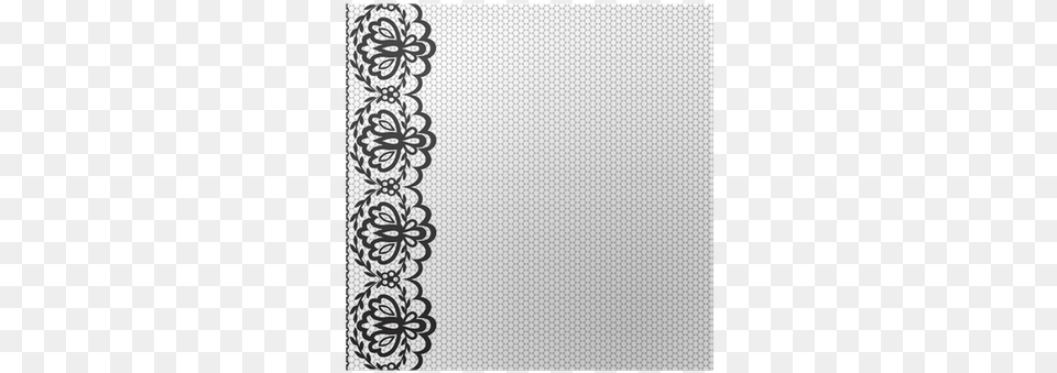 Black Lace Border, Pattern Png Image