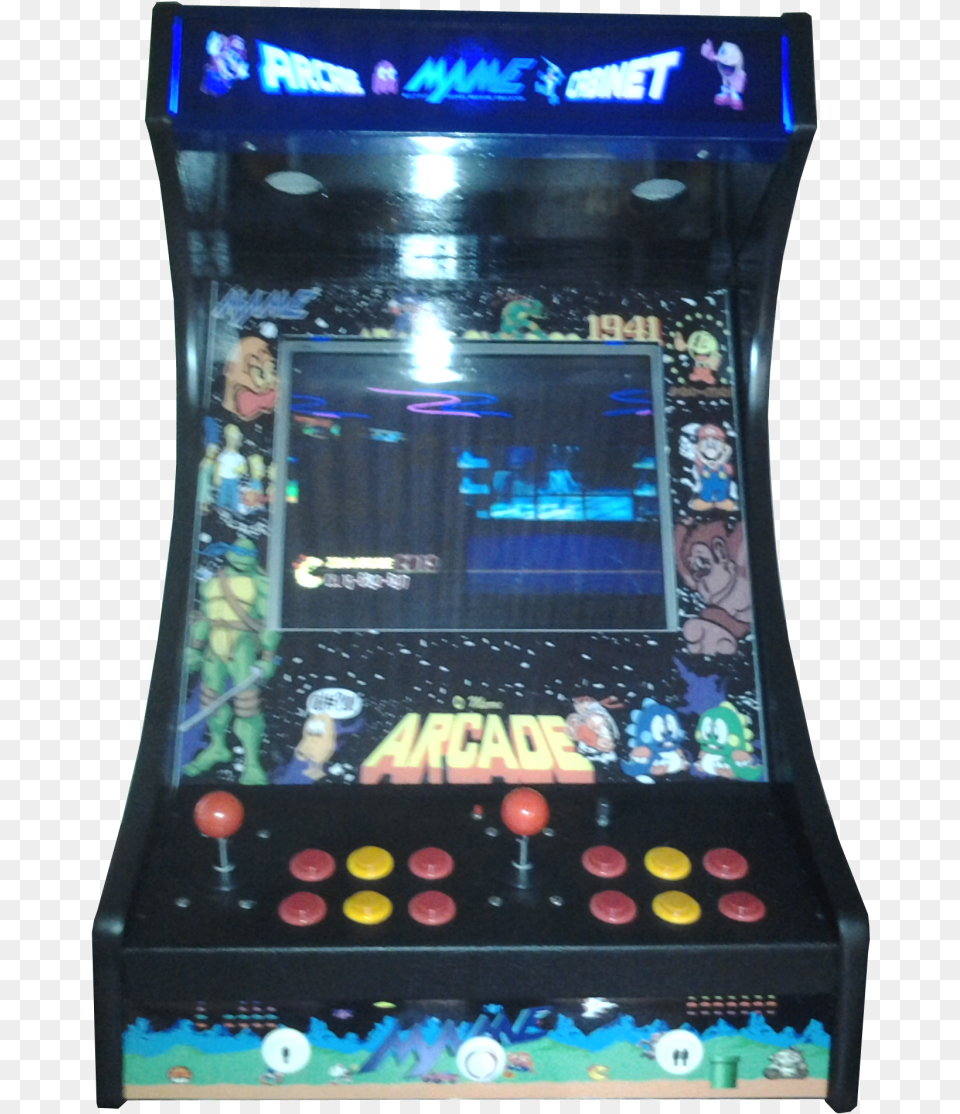 Video Game Arcade Cabinet, Arcade Game Machine, Person Free Png Download