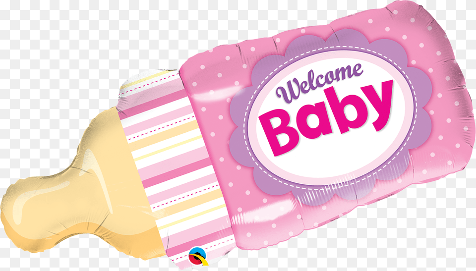 Bpng Welcome Baby Bottle Balloon, Person Png