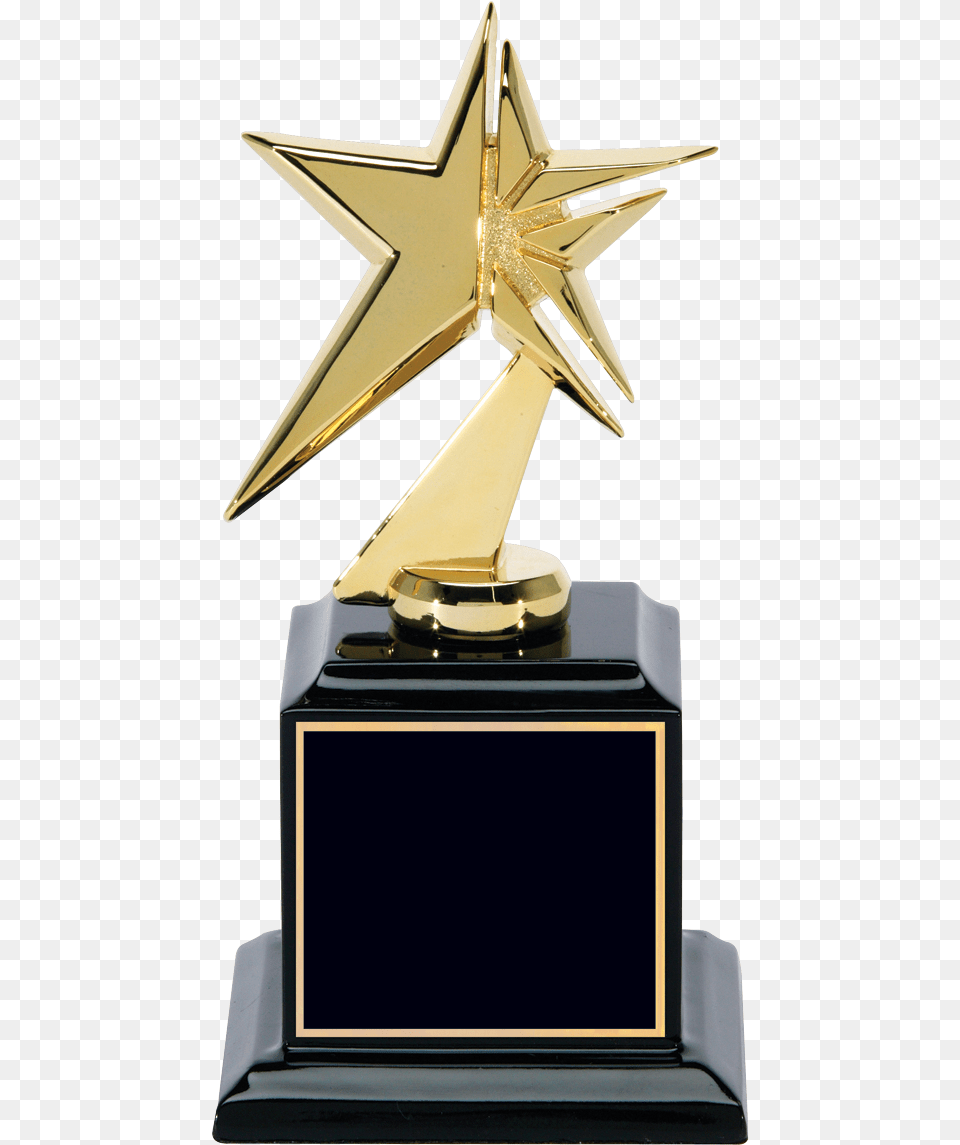 Gold Plaque, Trophy Free Png Download