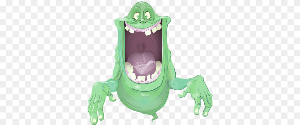 Slimer, Green, Body Part, Mouth, Person Free Png