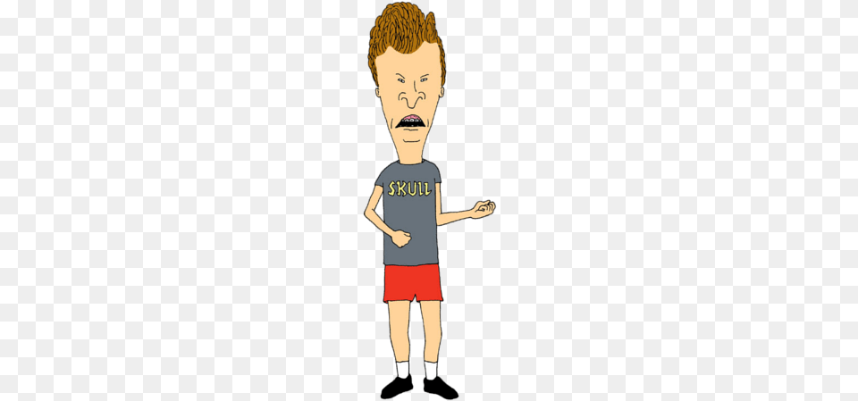 Cartoon Butt, T-shirt, Clothing, Shorts, Boy Free Png