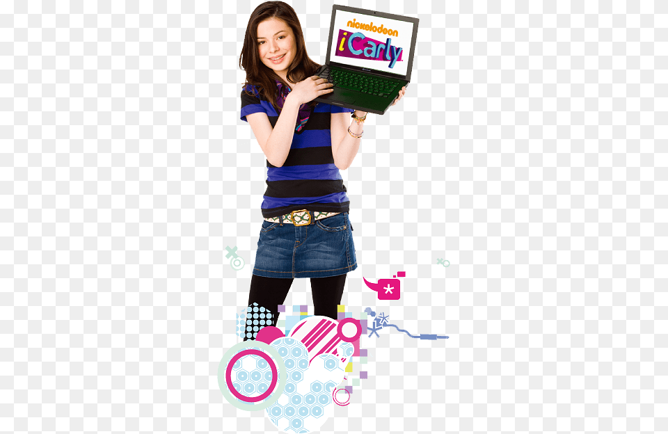 Icarly, Computer, Pc, Electronics, Laptop Free Png Download