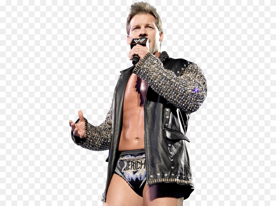 Chris Jericho, Jacket, Person, Hand, Finger Png Image