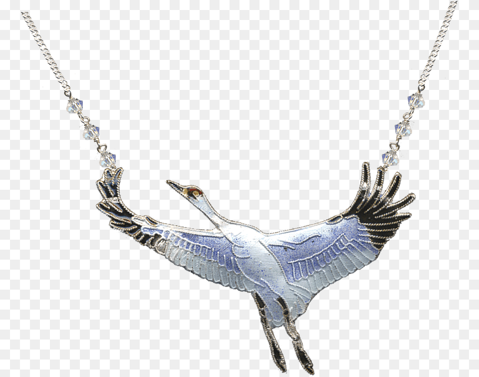 Crane Bird, Accessories, Jewelry, Necklace, Animal Free Png Download