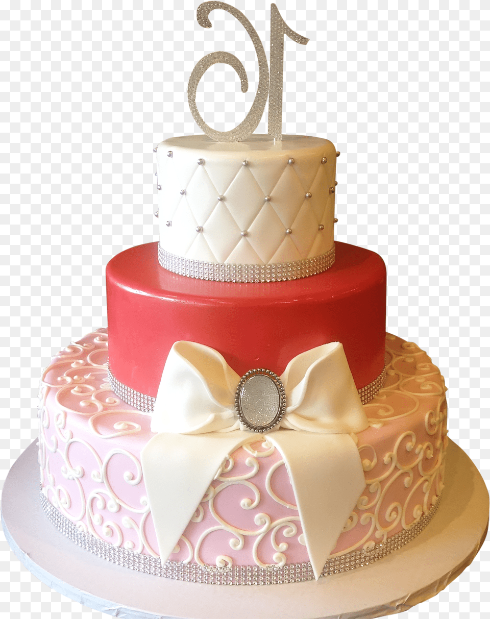 16th Birthday Cakes Images Tldn Elegant Sweet 16 Birthday Birthday Cake, Birthday Cake, Cream, Dessert, Food Png Image