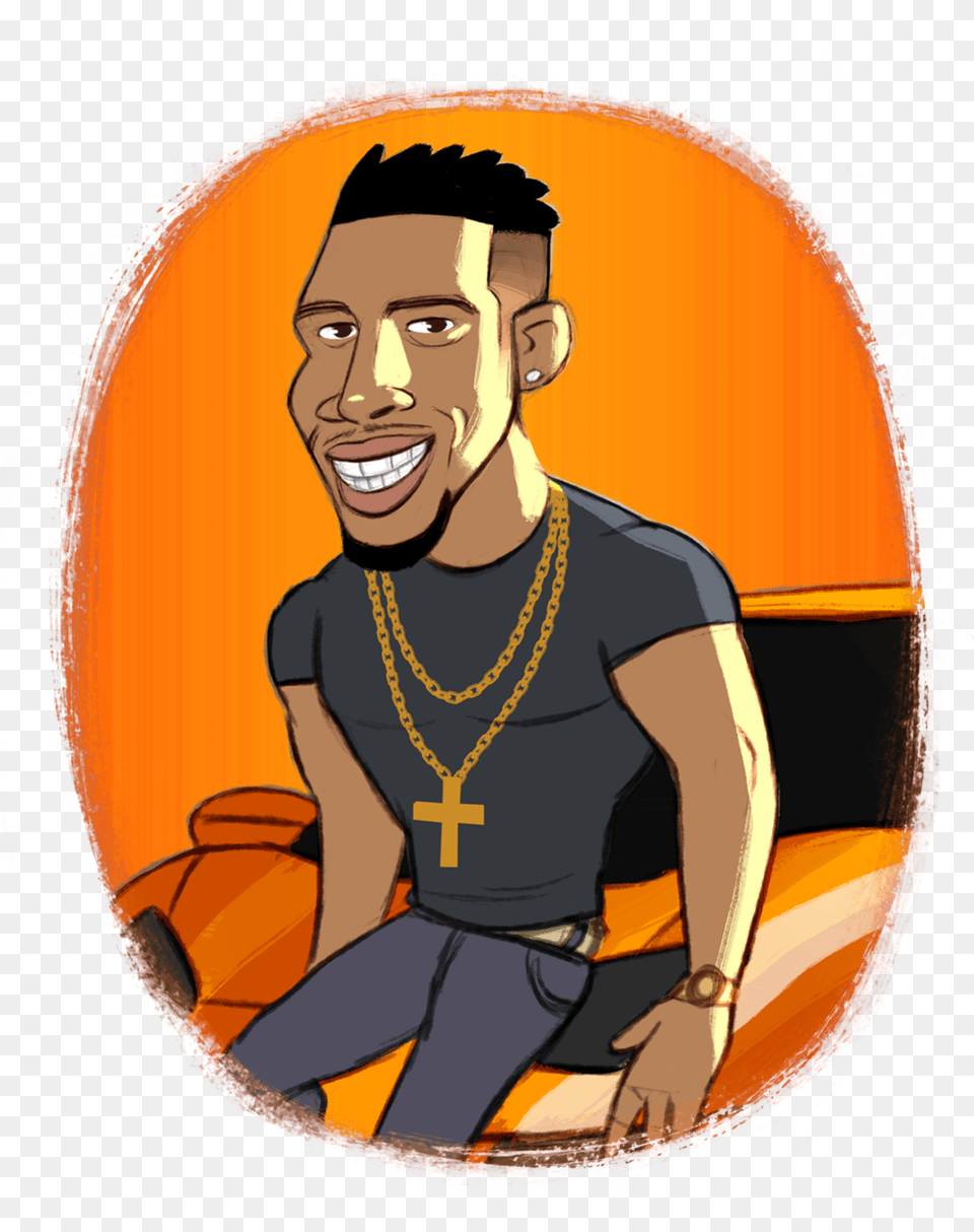 Joel Embiid, Accessories, Necklace, Jewelry, Person Free Png Download