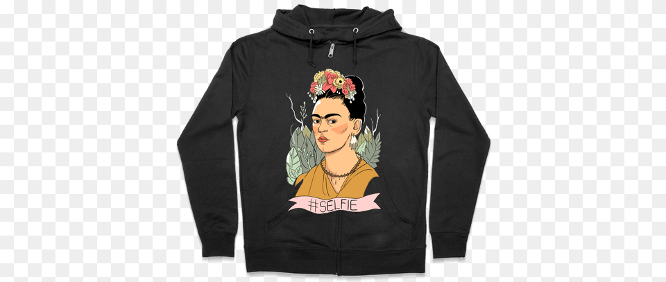Frida Kahlo, Knitwear, Clothing, Sweatshirt, Sweater Png