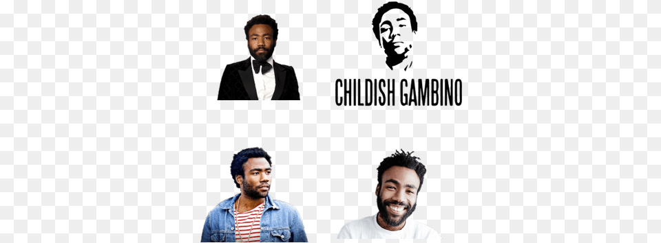 Childish Gambino, Beard, Portrait, Face, Photography Free Transparent Png