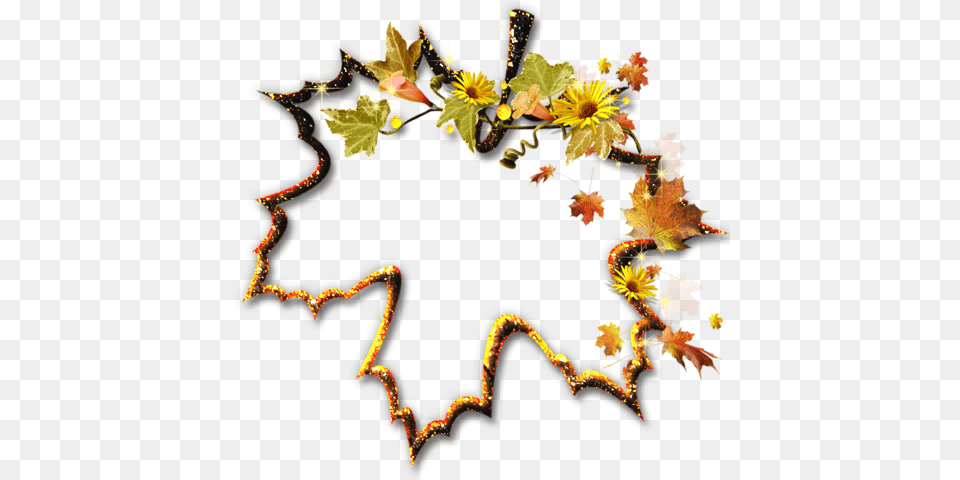 Fall Border, Leaf, Plant, Tree, Maple Free Transparent Png