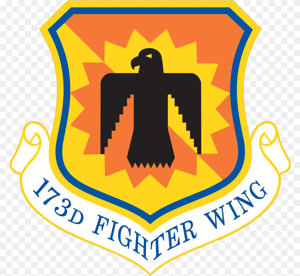 173rd Fw To Host Ribbon Cutting, Badge, Logo, Symbol, Emblem Free Png