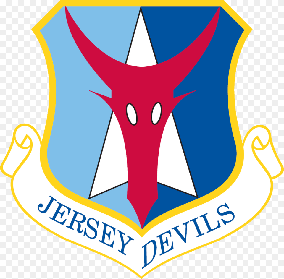 177th Fighter Wing 177th Fw Jersey Devils, Logo, Badge, Symbol, Emblem Free Transparent Png