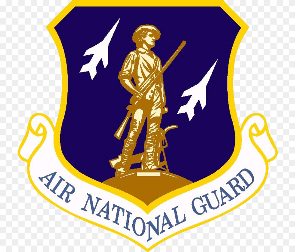177th Fighter Wing New Jersey Air National Guard U003e Home Air National Guard Logo, Adult, Male, Man, Person Free Png Download