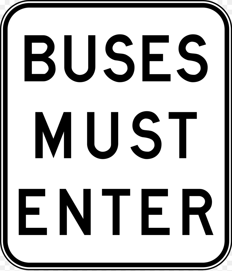 18 Buses Must Enter Checking Stations And Weighbridges Are Set Up On Roads For Buses To Check Their Weight And Length Clipart, Symbol, Text, Sign, Qr Code Free Transparent Png
