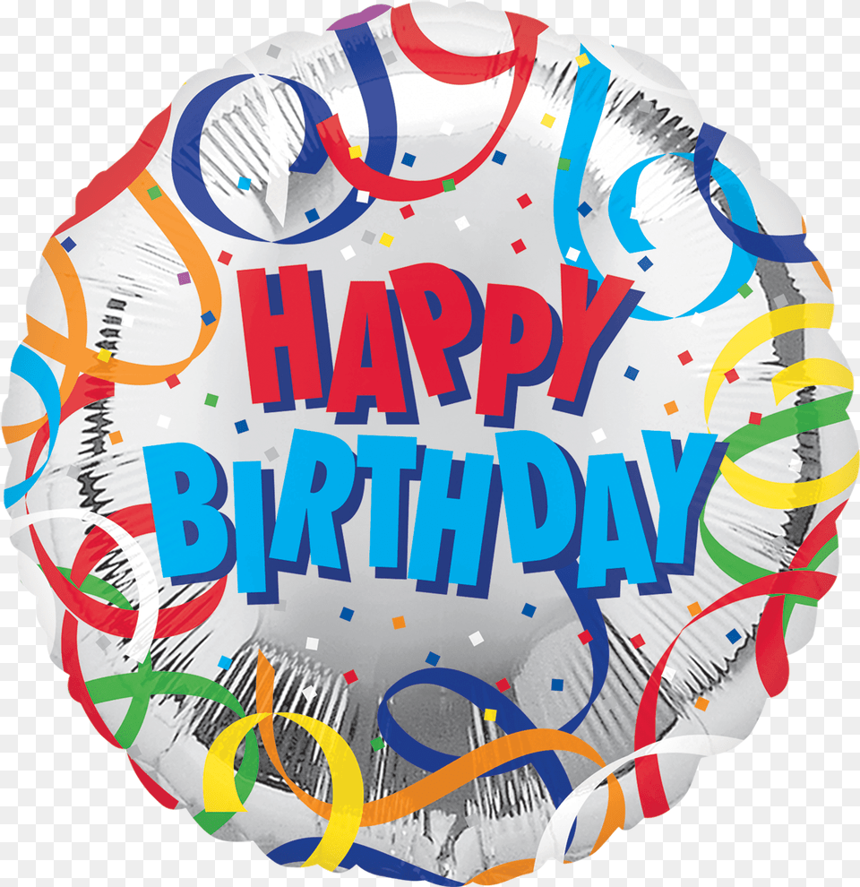 18 Happy Birthday Streamers Dollar Zone Happy Birthday Balloons, Dessert, Birthday Cake, Cake, Food Png