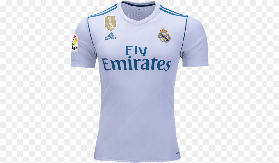 18 Real Madrid Home Football Shirt Marco Asensio 20 Real Madrid Fly Emirates Jersey, Clothing, T-shirt Free Png Download