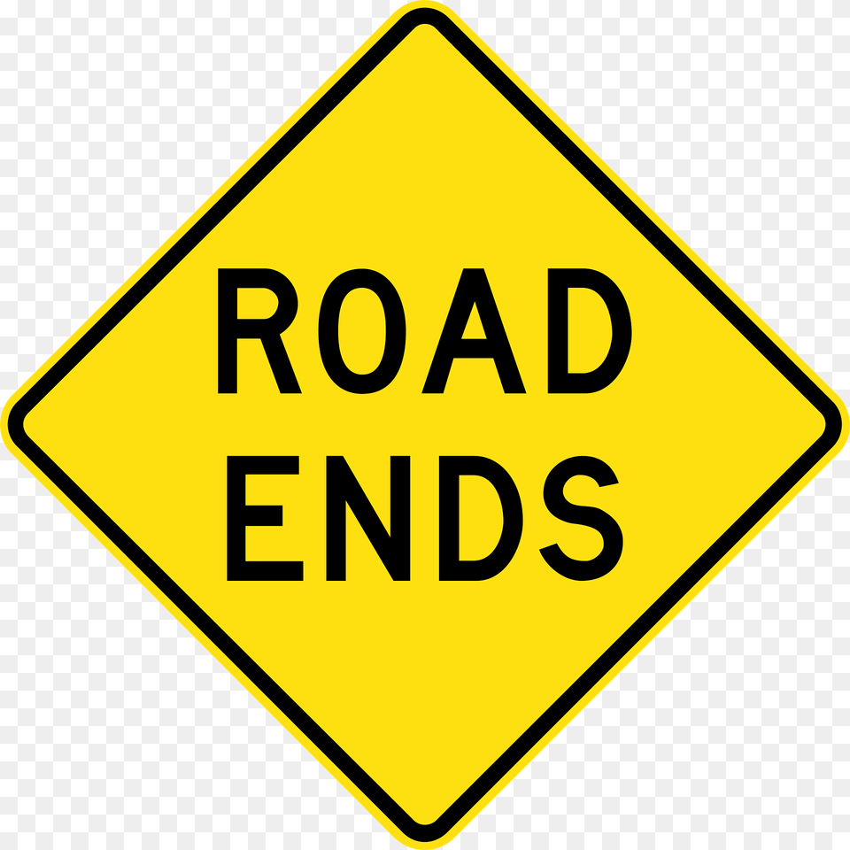 18 Road Ends Clipart, Road Sign, Sign, Symbol Free Transparent Png