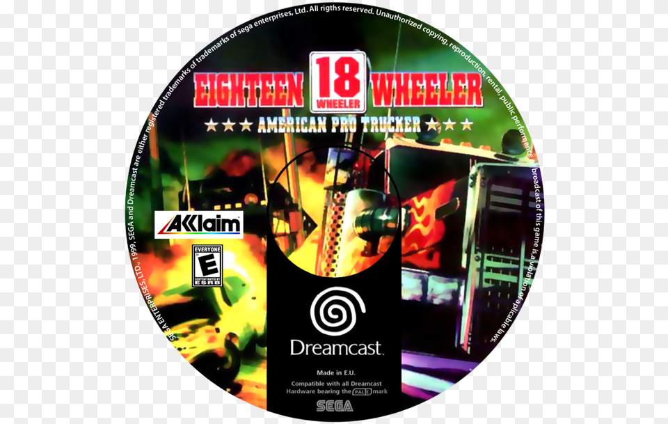 18 Wheeler American Pro Trucker Box, Disk, Dvd Free Png