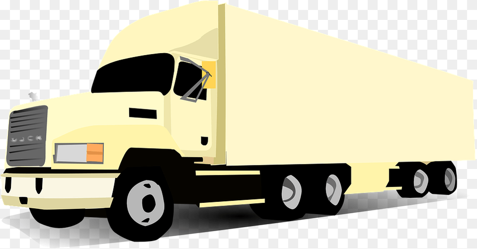 18 Wheeler Clip Art, Moving Van, Trailer Truck, Transportation, Truck Free Png Download
