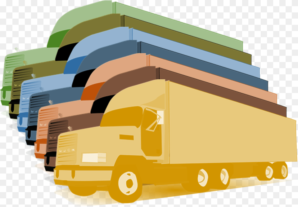 18 Wheeler Clip Art, Moving Van, Transportation, Van, Vehicle Free Png Download