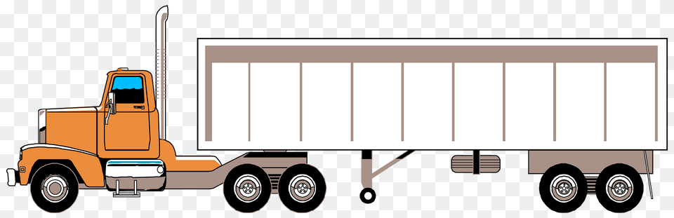 18 Wheeler Clipart, Trailer Truck, Transportation, Truck, Vehicle Free Png