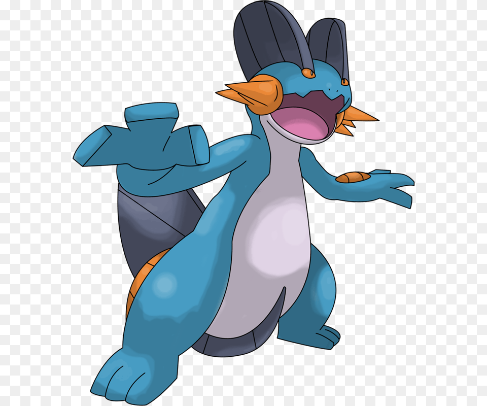 Swampert, Cartoon, Baby, Person, Animal Png