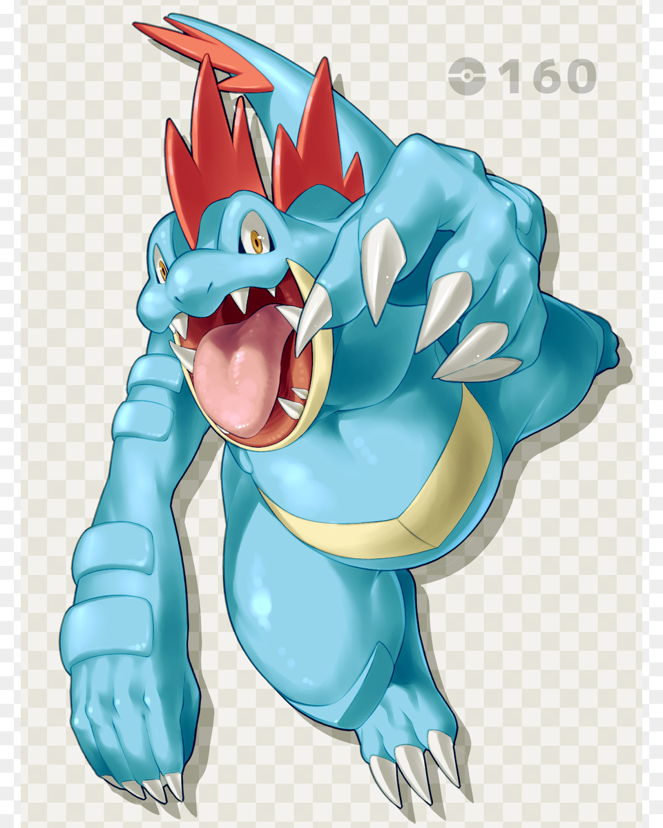 Feraligatr, Electronics, Hardware, Animal, Fish Free Png Download