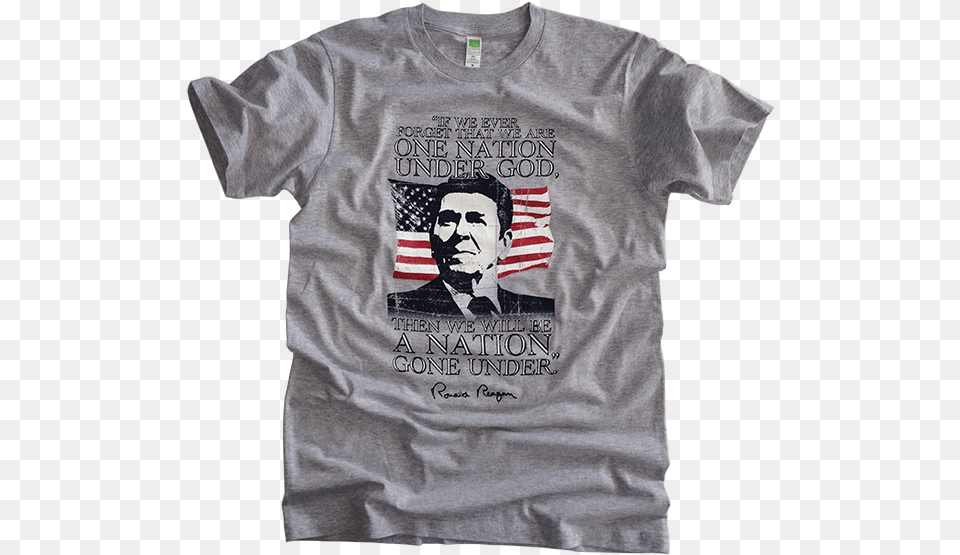 Ronald Reagan, Clothing, T-shirt, Shirt, Adult Free Png
