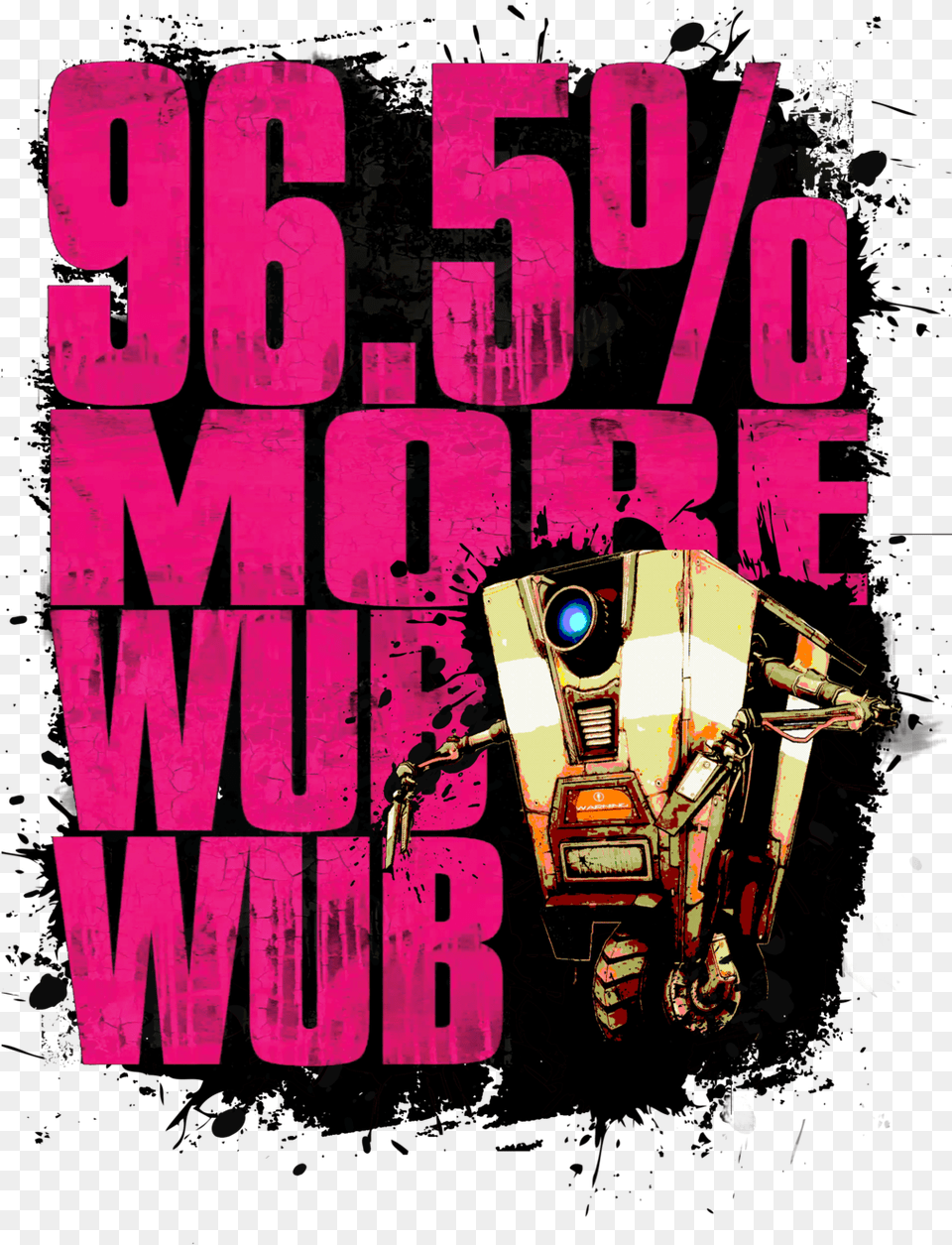 Borderlands, Advertisement, Poster, Robot, Publication Free Png