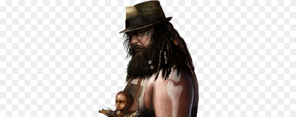 Bray Wyatt, Clothing, Hat, Adult, Person Png