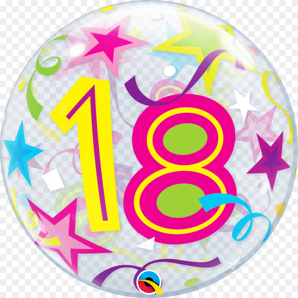 18th Birthday, Sphere, Balloon, Text, Symbol Free Transparent Png