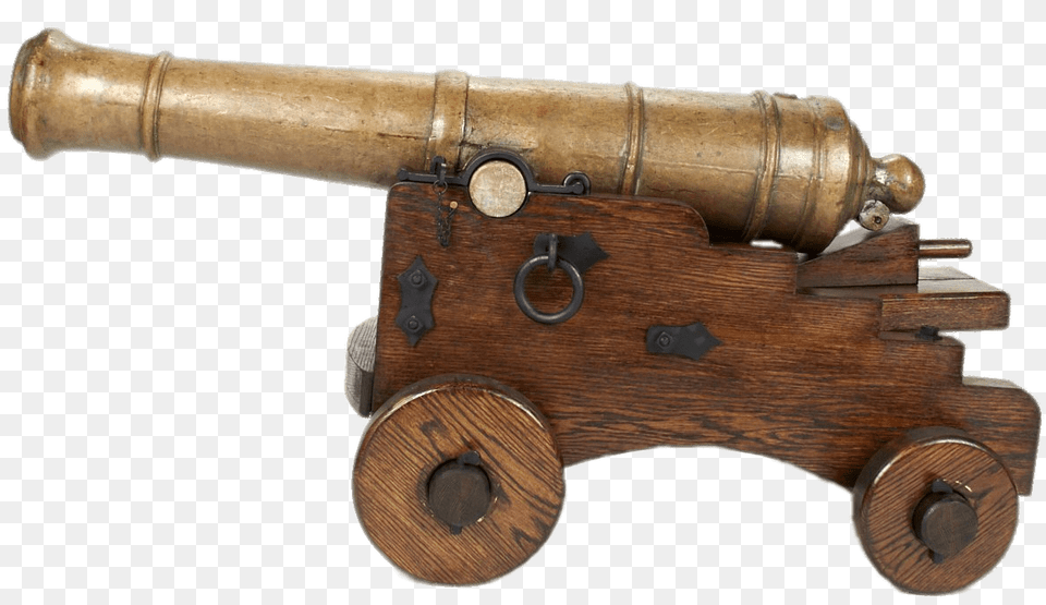 18th Century 6 Pounder Cannon, Weapon, Mortar Shell Png
