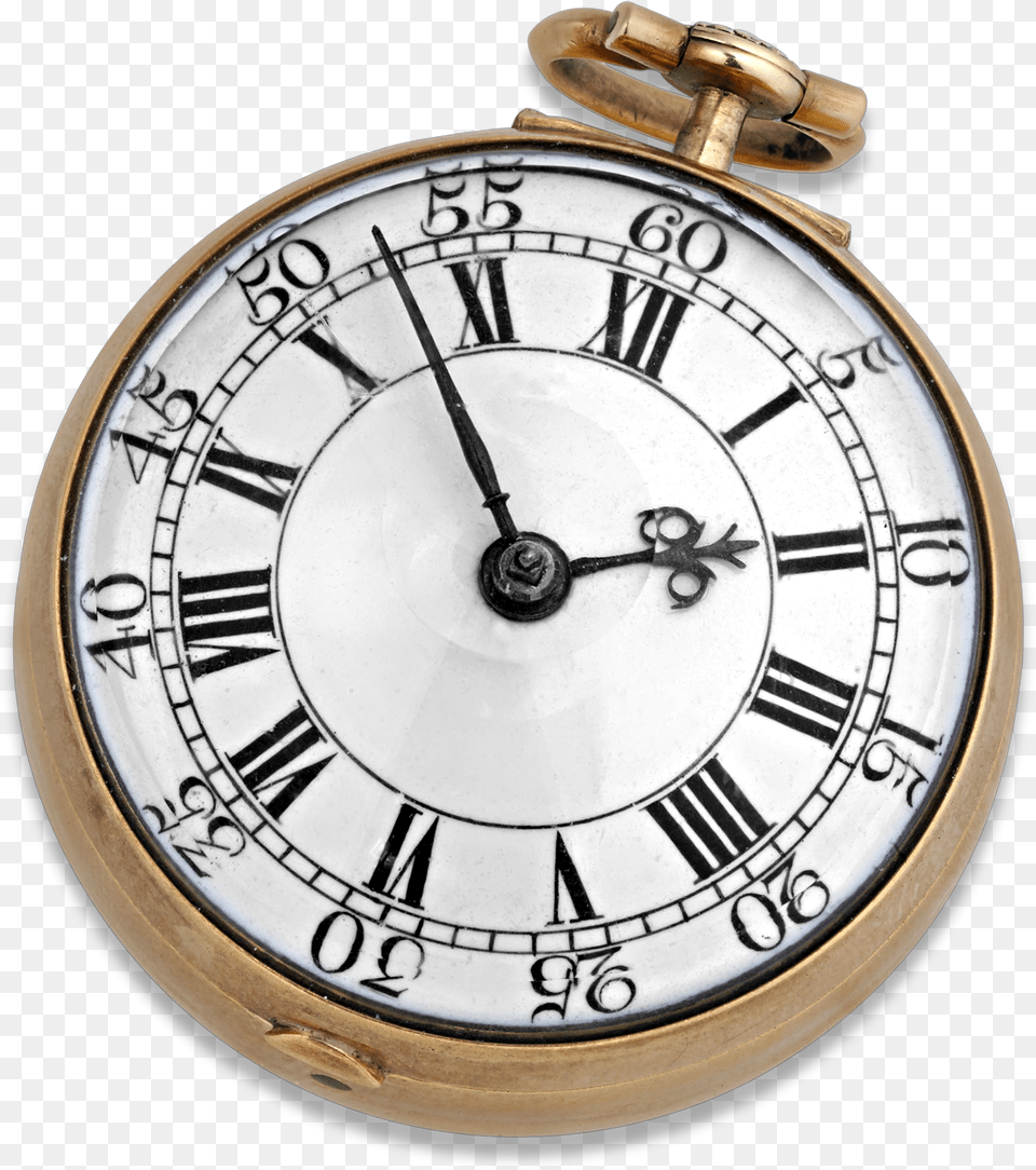 18th Century English Gold Pocket Watch 18th Century Gold Watch, Wristwatch, Clock, Analog Clock Png Image