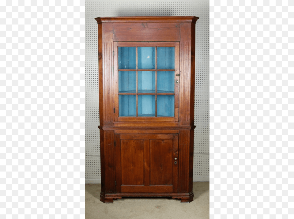 18th Century Pennsylvania Cherry Corner Cupboard Antique Furniture, Cabinet, Closet, Sideboard Free Png Download
