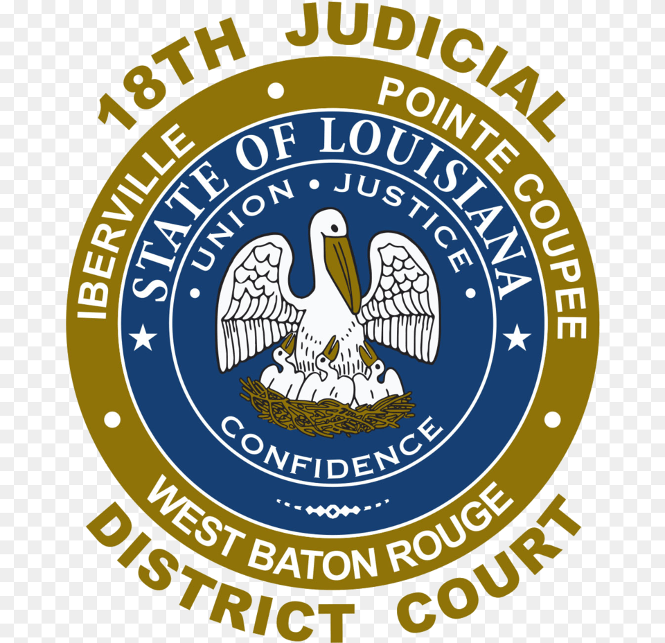 18th Judicial District Court, Logo, Emblem, Symbol, Badge Free Png Download
